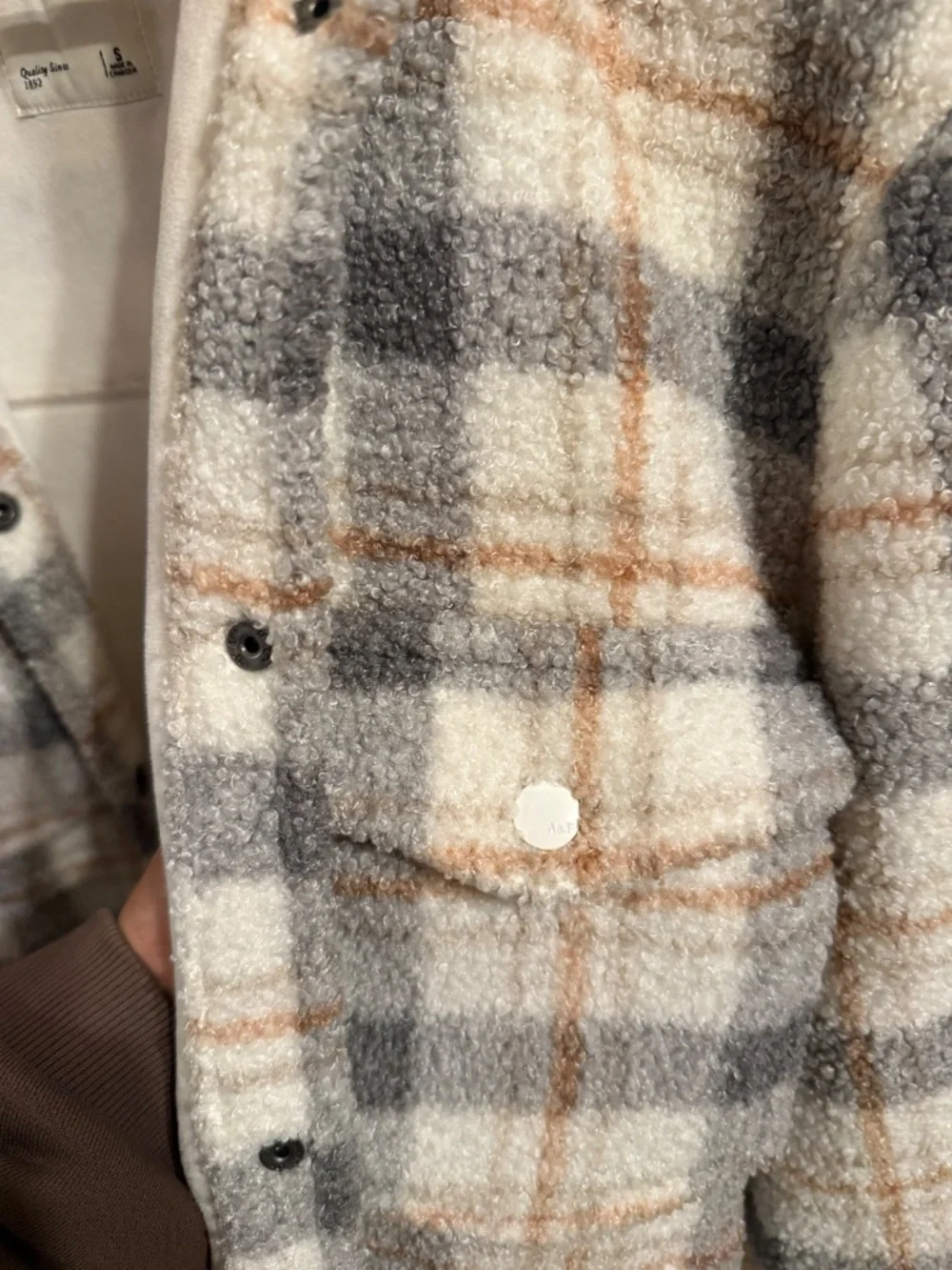 Abercrombie and Fitch Sherpa jacket